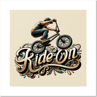 BMX bicycle, Ride On Posters and Art